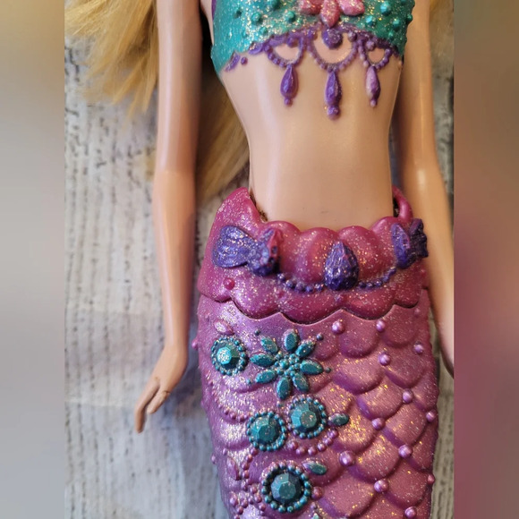 2010 Barbie Mermaid Tale & 2013 Ken Pearl Prince Full Size 12 in Dolls by Mattel - Picture 6 of 10